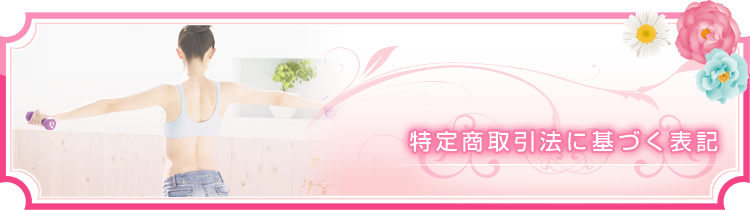 特定商取引に基づく表記